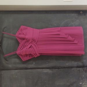 David's Bridal Knee Length Dress